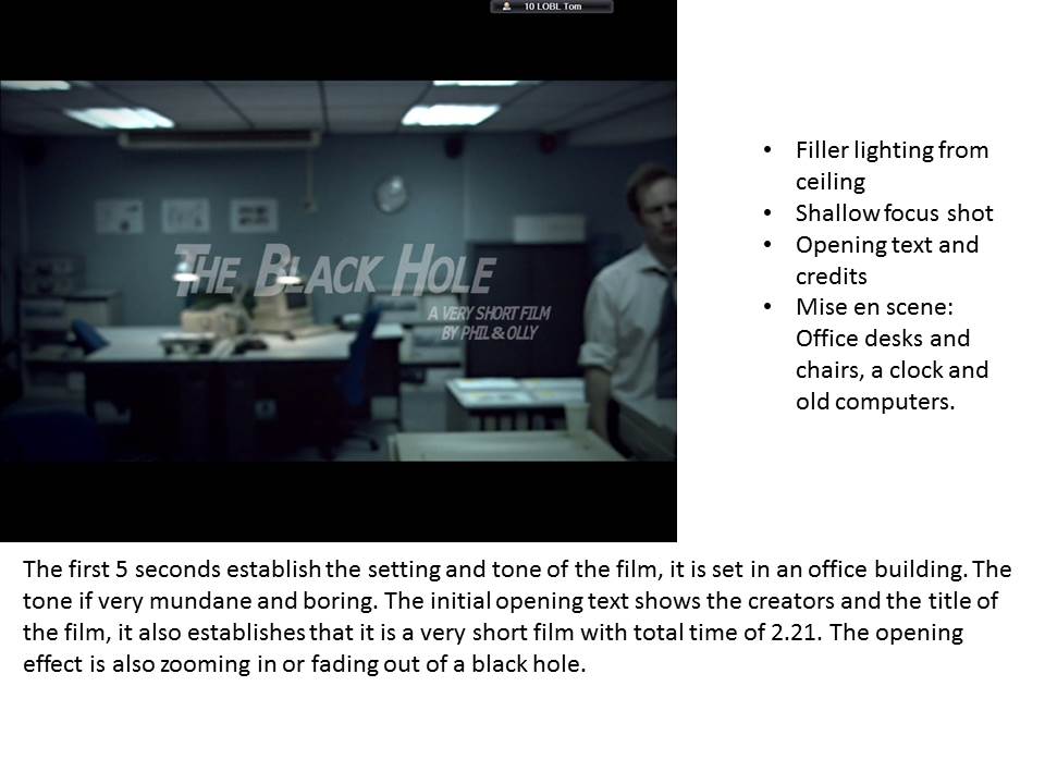 black hole short film analysis